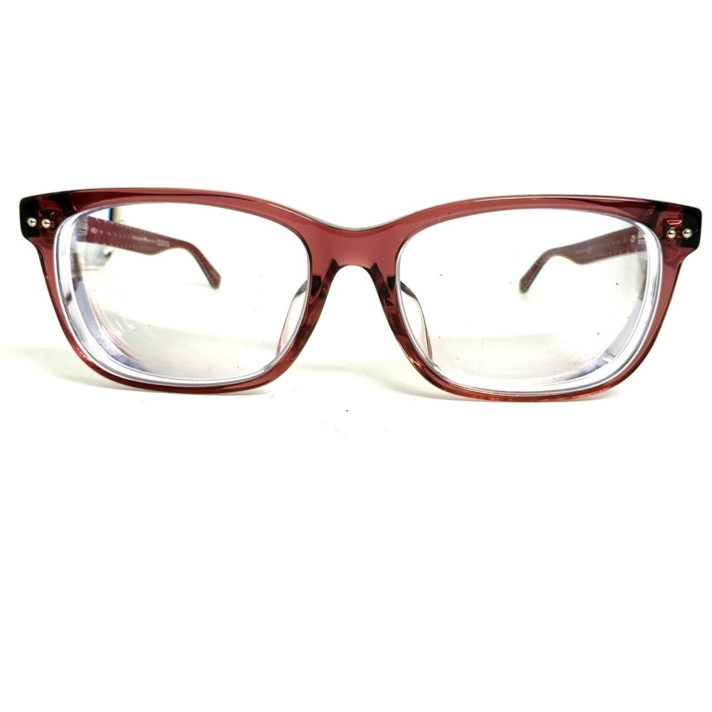 Kate Spade Cailin/F YDC Burgundy Tortoise Polka Dot Rectangular Eyeglasses 145mm